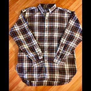 🩵3/$15 MIX & MATCH 🟫Ralph Lauren Plaid Button Down Polo Long Sleeve Shirt